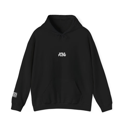 Lyrics Hoodie Black QR